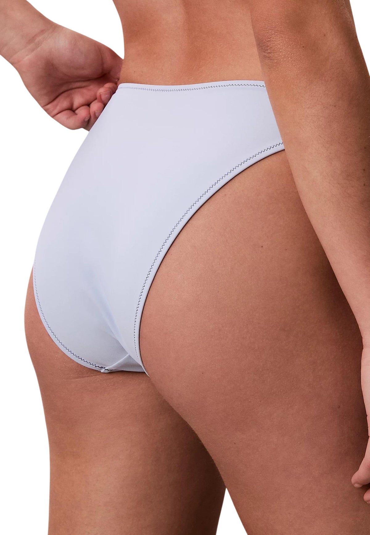 Maillot de bain Calvin Klein Jeans couleur bleu azur — vue 2