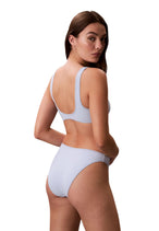 Maillot de bain Calvin Klein Jeans couleur bleu azur — vue 5