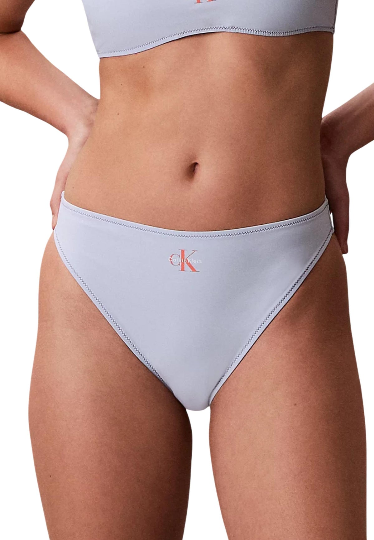Maillot de bain Calvin Klein Jeans couleur bleu azur