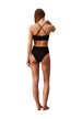 Maillot de bain Calvin Klein Jeans couleur noir — vue 4