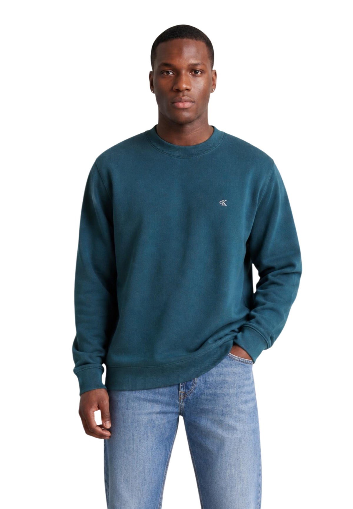 Pull Calvin Klein Jeans couleur vert