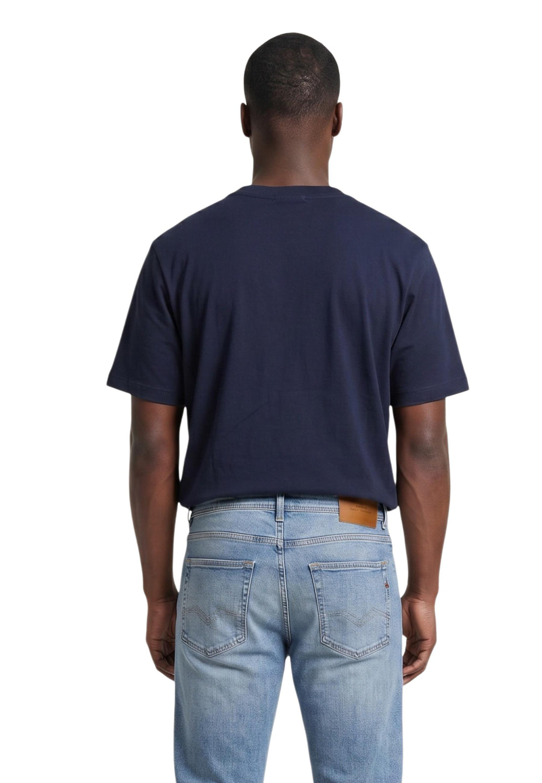 T-shirt Calvin Klein Jeans couleur bleu — vue 3