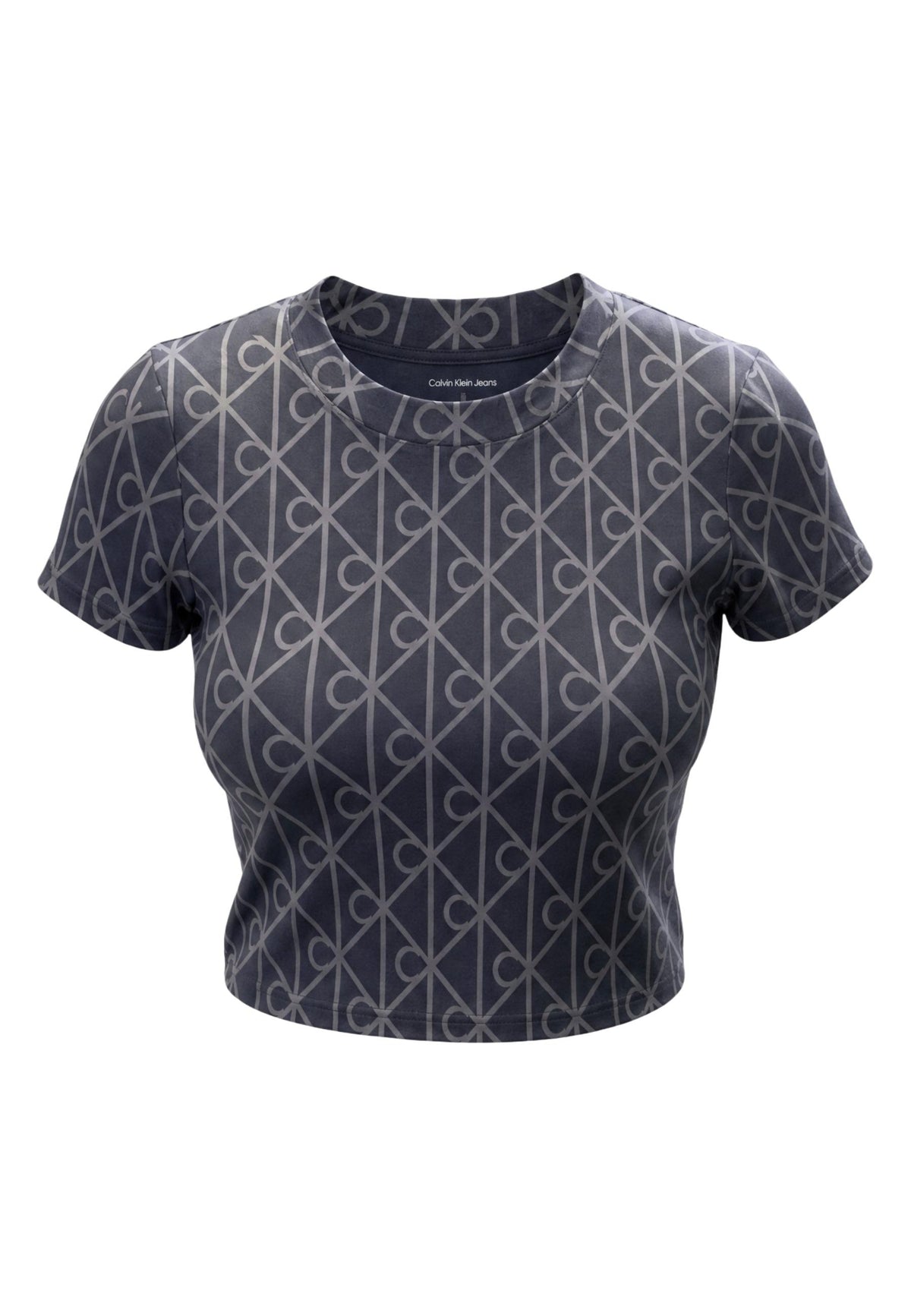 T-shirt Calvin Klein Jeans couleur gris — vue 3