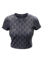 T-shirt Calvin Klein Jeans couleur gris — vue 3