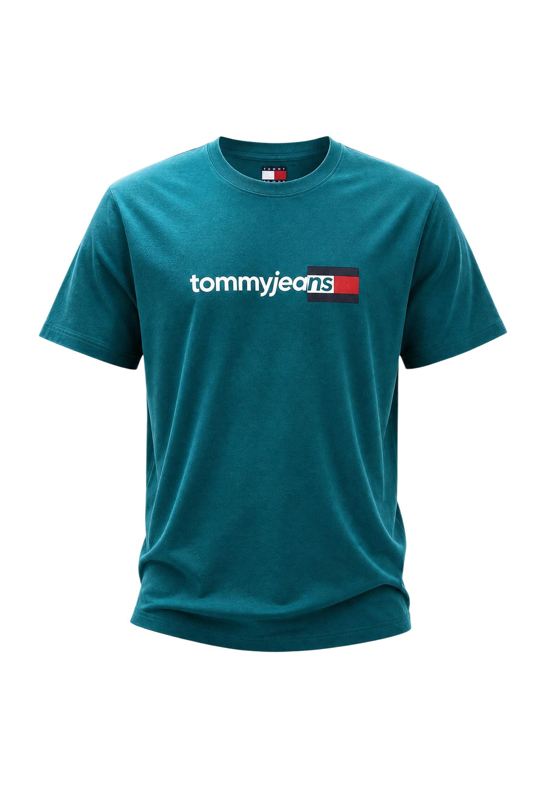 T-shirt Tommy Hilfiger Jeans couleur vert — vue 2