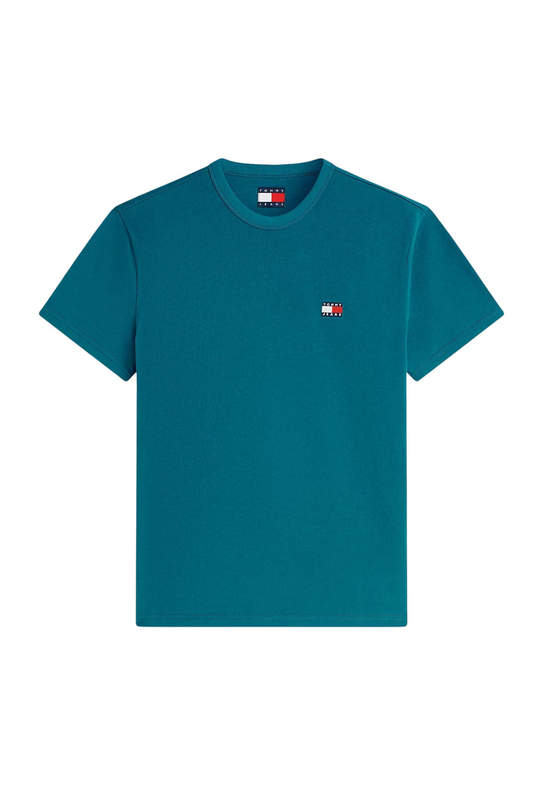 T-shirt Tommy Hilfiger Jeans couleur vert — vue 4