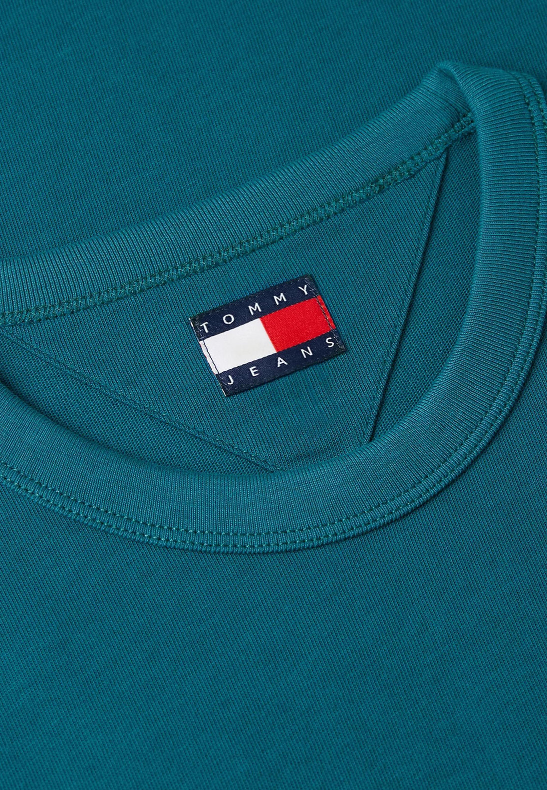 T-shirt Tommy Hilfiger Jeans couleur vert — vue 5
