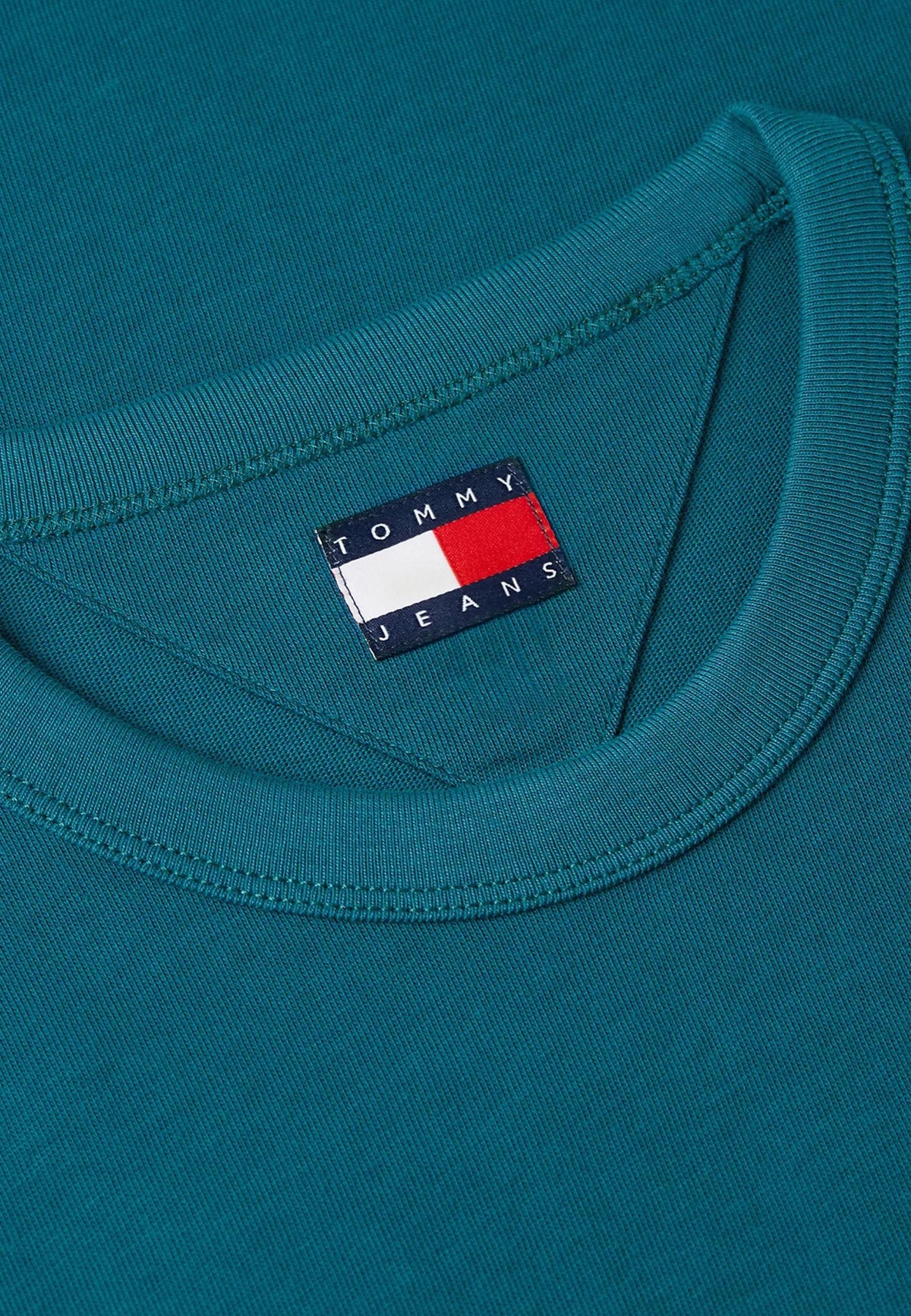 T-shirt Tommy Hilfiger Jeans couleur vert — vue 5