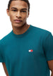 T-shirt Tommy Hilfiger Jeans couleur vert — vue 2
