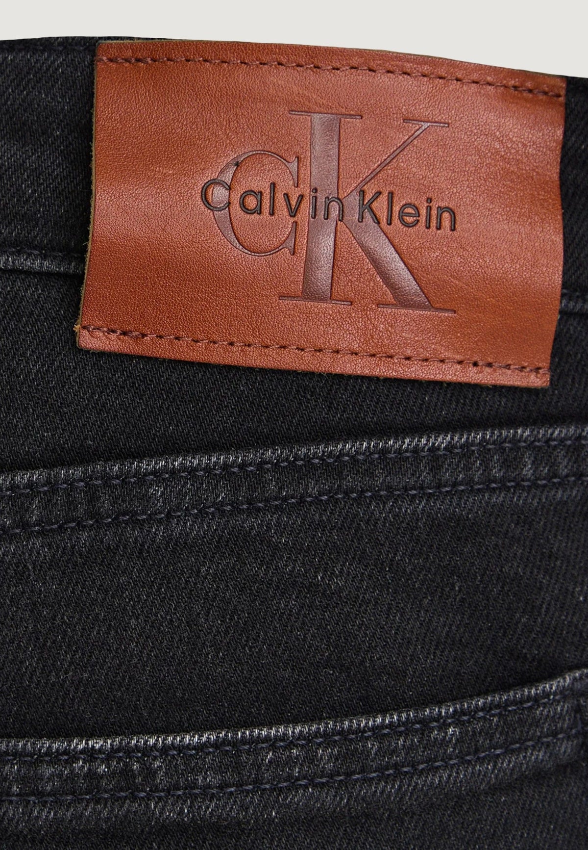 Jean Calvin Klein Jeans couleur noir — vue 4