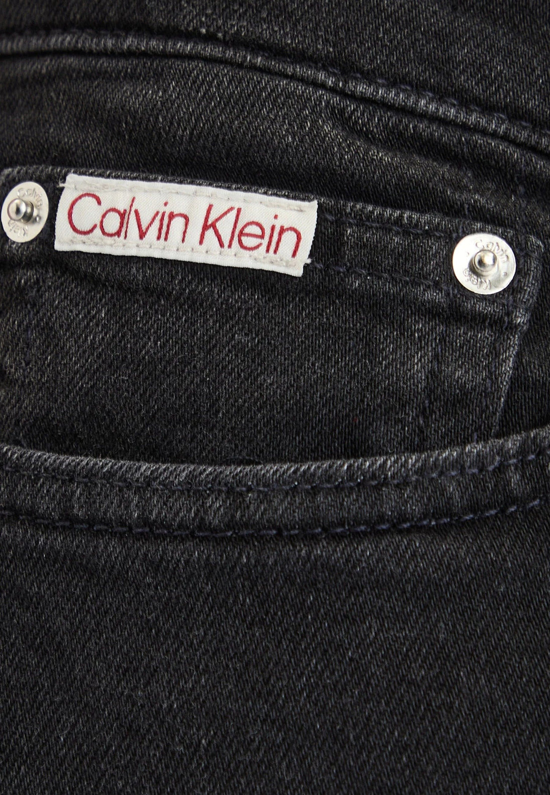 Jean Calvin Klein Jeans couleur noir — vue 5