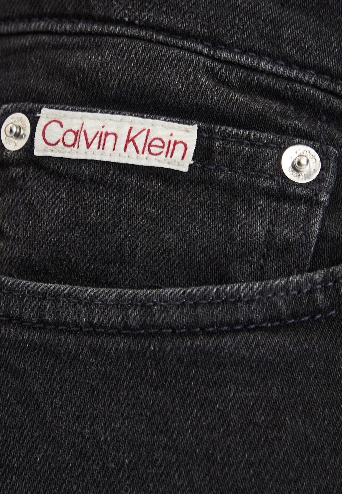 Jean Calvin Klein Jeans couleur noir — vue 5