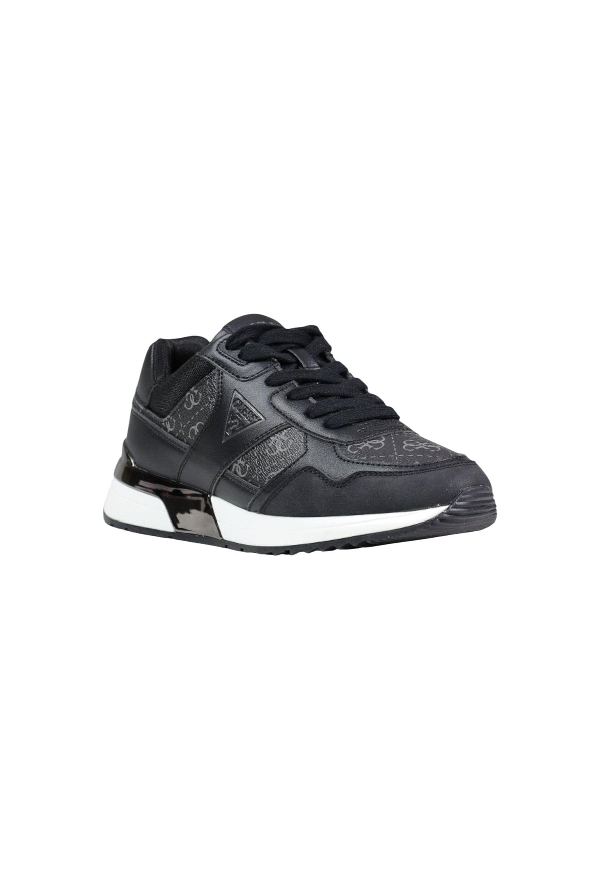 Baskets Guess couleur gris — vue 2