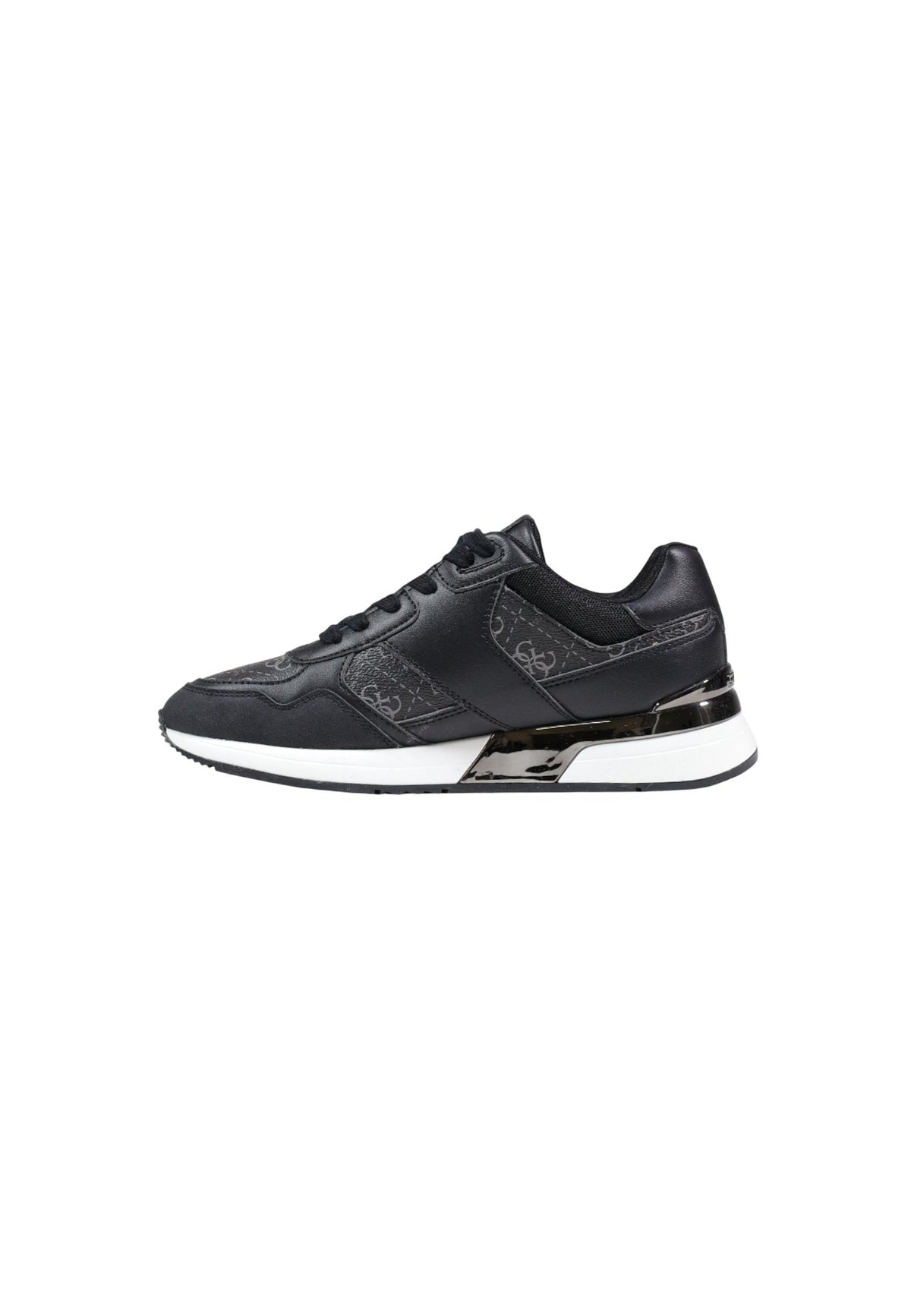 Baskets Guess couleur gris — vue 3