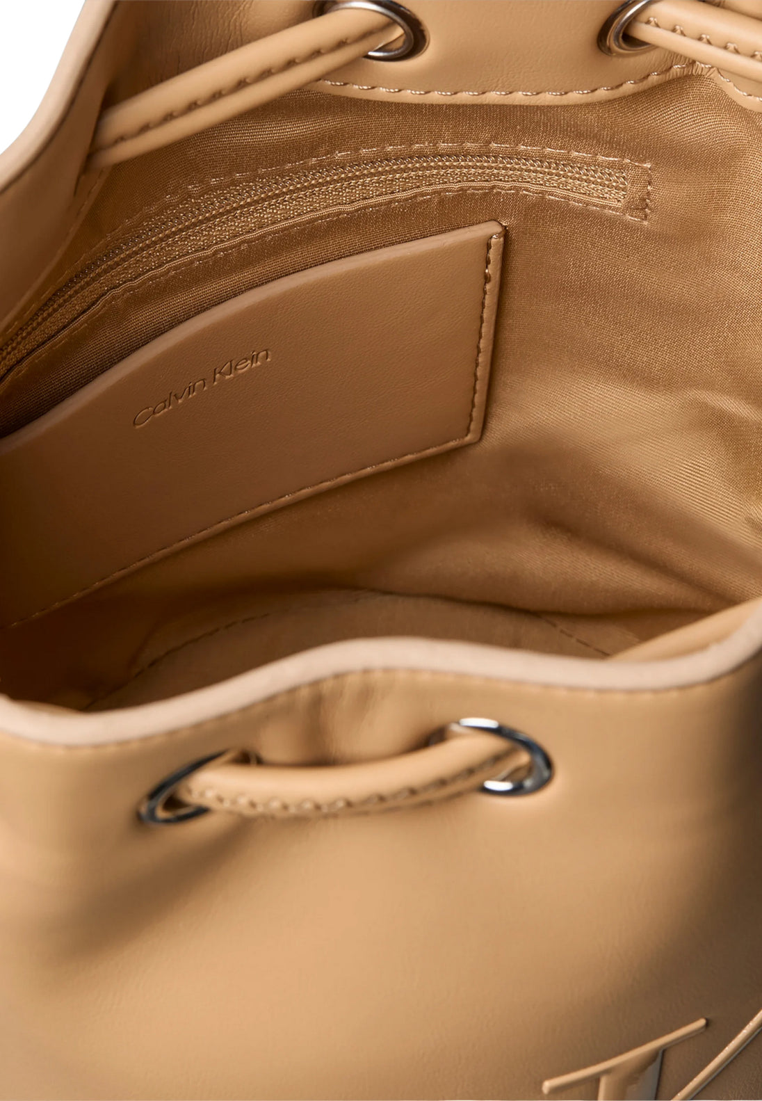Sac Calvin Klein couleur beige — vue 3