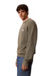 Pull Calvin Klein Jeans couleur vert — vue 4