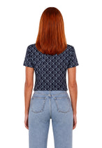 T-shirt Calvin Klein Jeans couleur bleu — vue 2