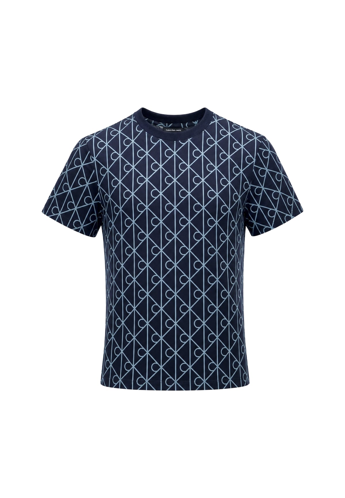 T-shirt Calvin Klein Jeans couleur bleu — vue 3