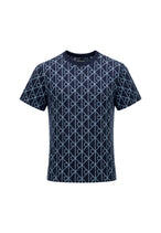 T-shirt Calvin Klein Jeans couleur bleu — vue 3