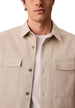 Chemise Calvin Klein Jeans couleur beige — vue 4