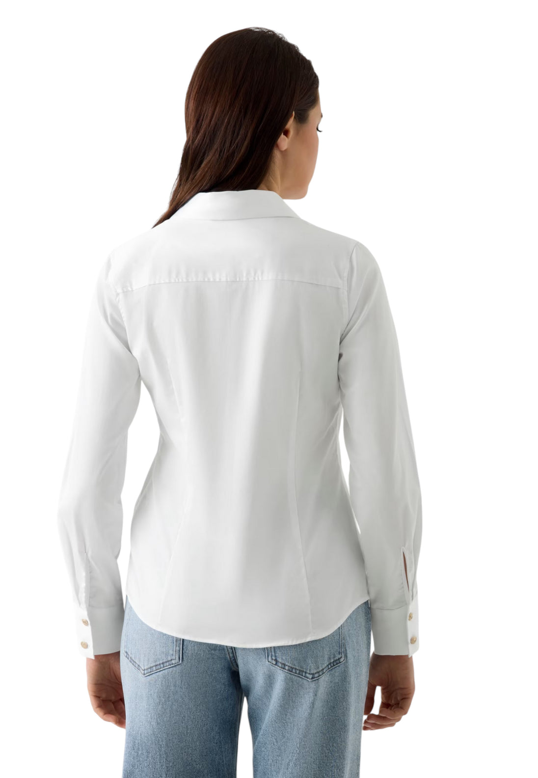 Chemise Guess couleur blanc — vue 3