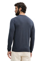 Pull Guess couleur bleu — vue 3