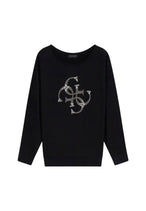 Pull Guess couleur noir — vue 5