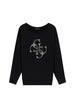 Pull Guess couleur noir — vue 5