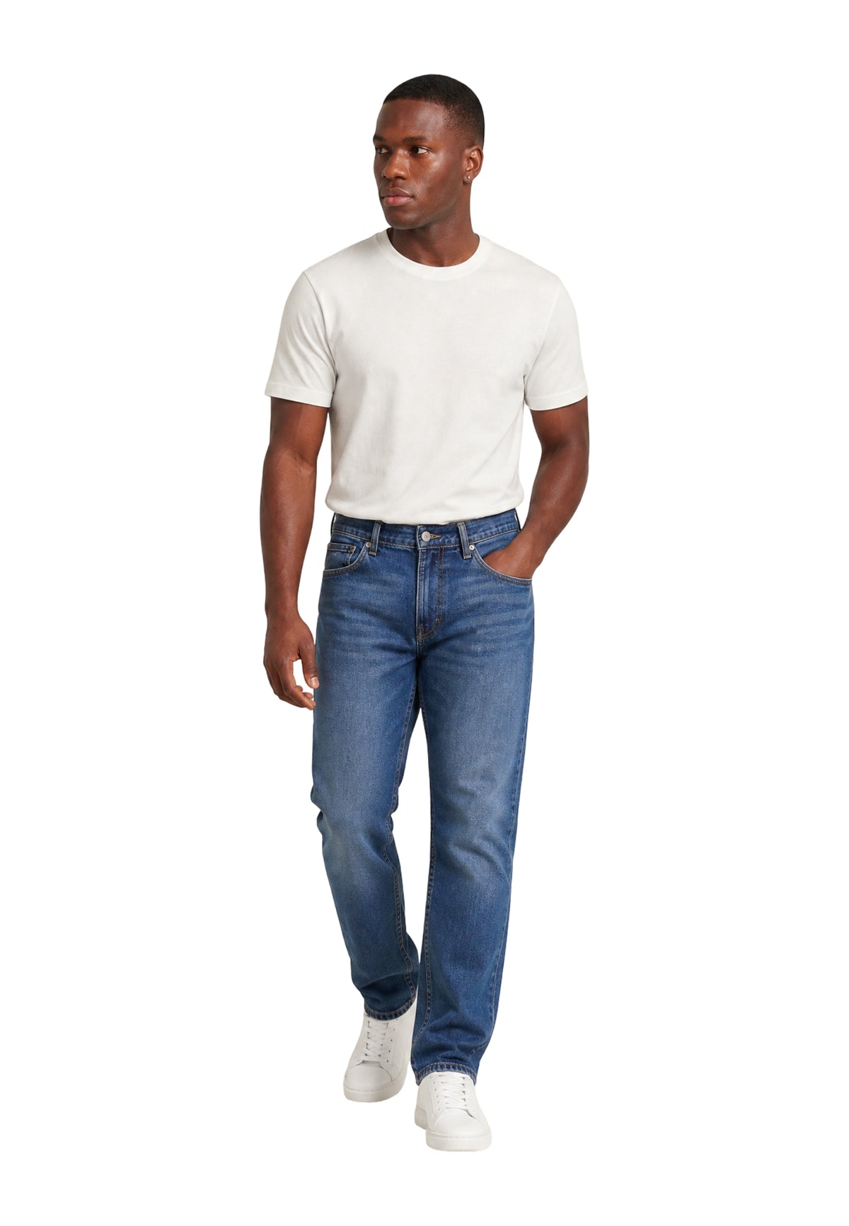 Jean Tommy Hilfiger Jeans couleur bleu — vue 2