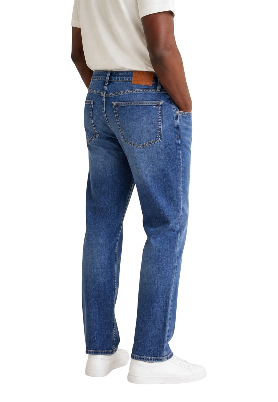 Jean Tommy Hilfiger Jeans couleur bleu — vue 5