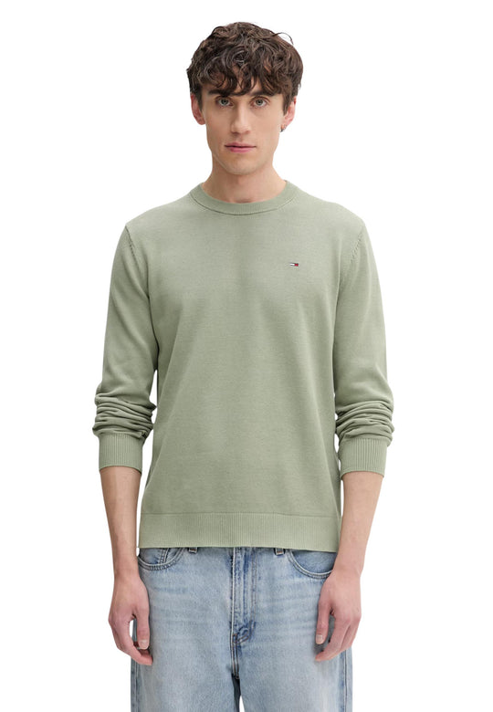 Pull Tommy Hilfiger Jeans couleur vert