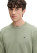 Pull Tommy Hilfiger Jeans couleur vert — vue 4