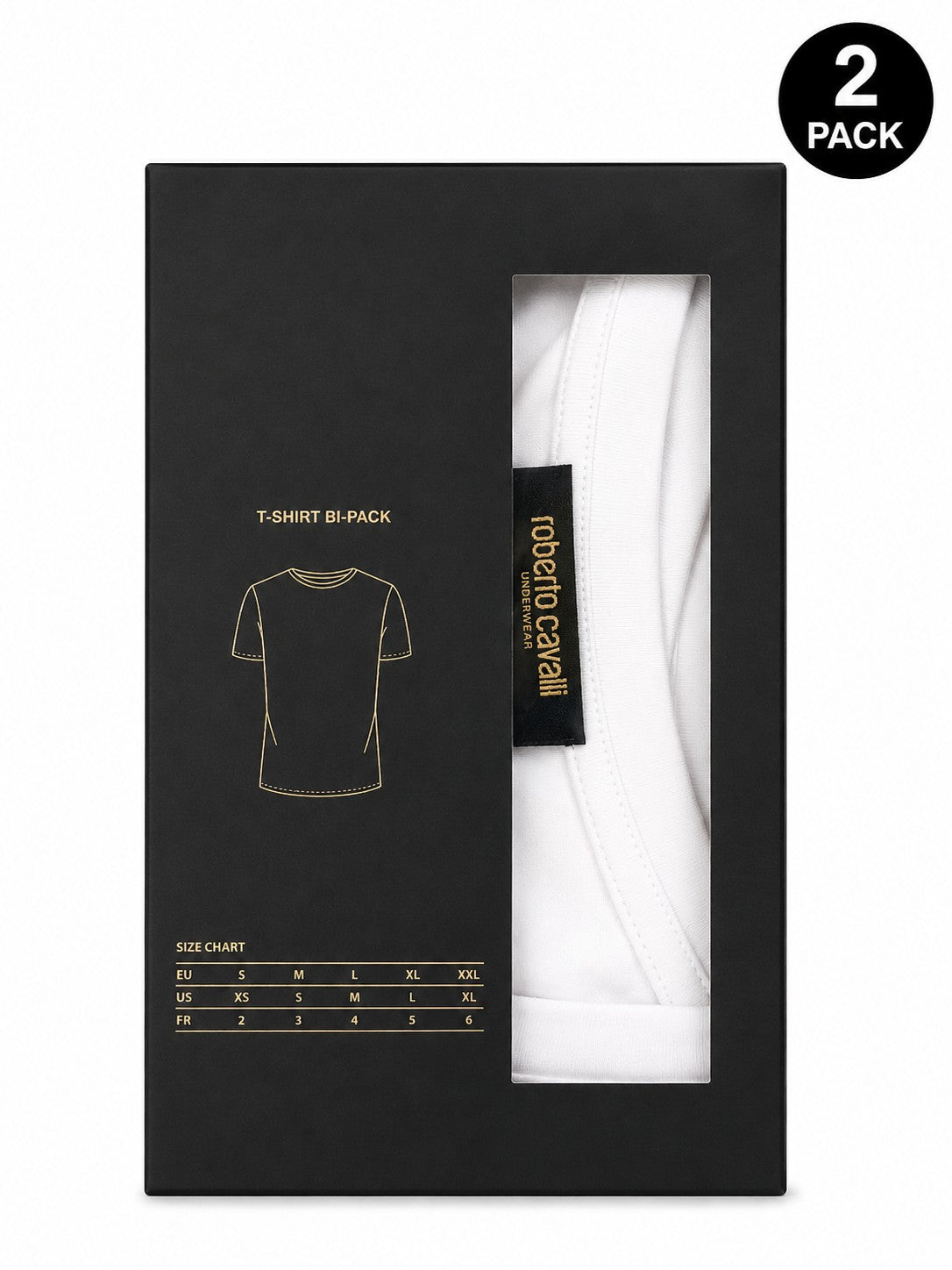 Sous-vêtement Roberto Cavalli couleur blanc — vue 3