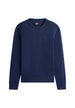 Pull Tommy Hilfiger Jeans couleur bleu — vue 5
