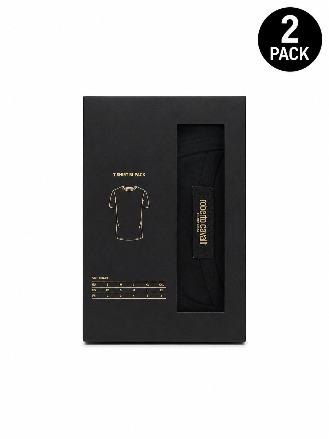 Sous-vêtement Roberto Cavalli Underwear couleur noir — vue 3