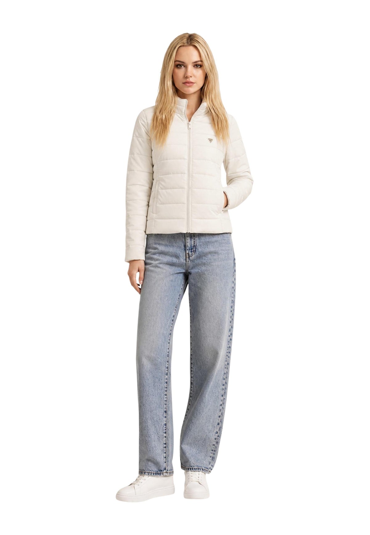Veste Guess couleur blanc — vue 2