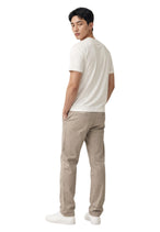 Pantalon Calvin Klein Jeans couleur beige — vue 2