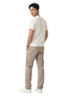 Pantalon Calvin Klein Jeans couleur beige — vue 2