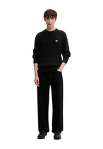 Pull Tommy Hilfiger Jeans couleur noir — vue 2