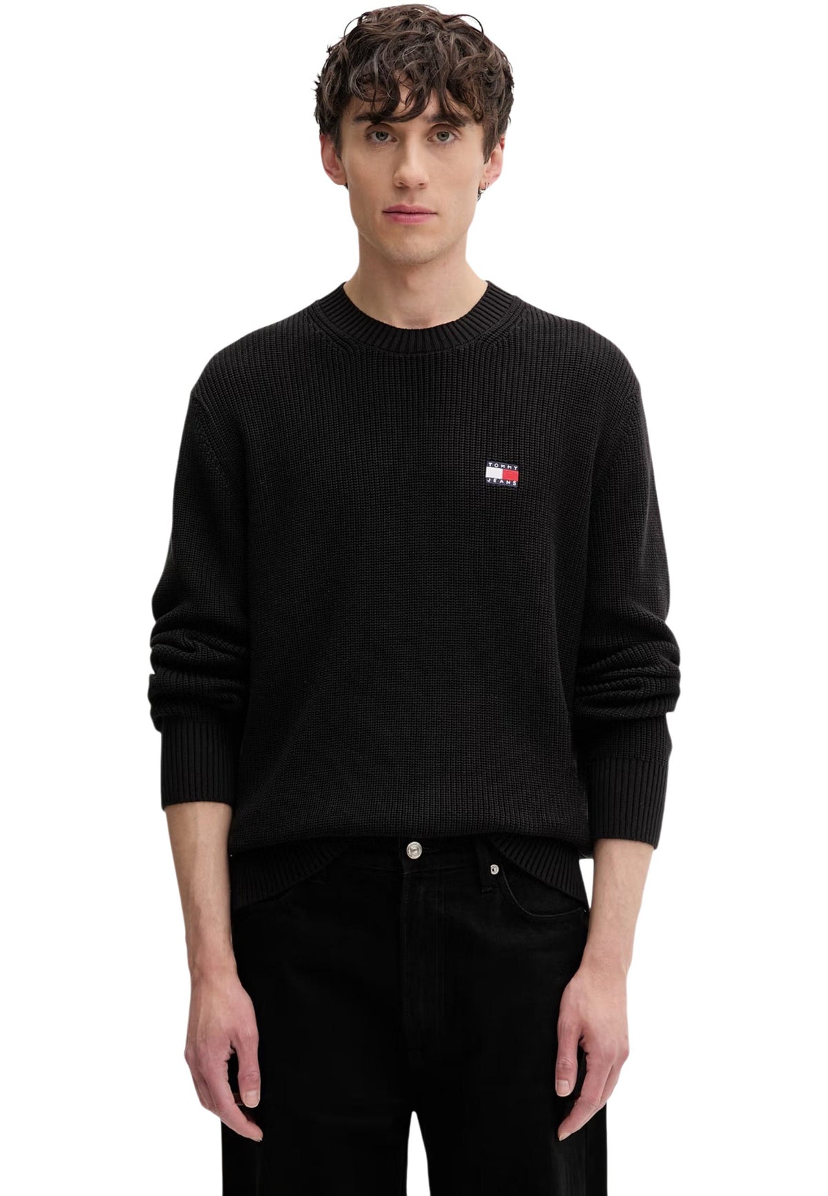 Pull Tommy Hilfiger Jeans couleur noir