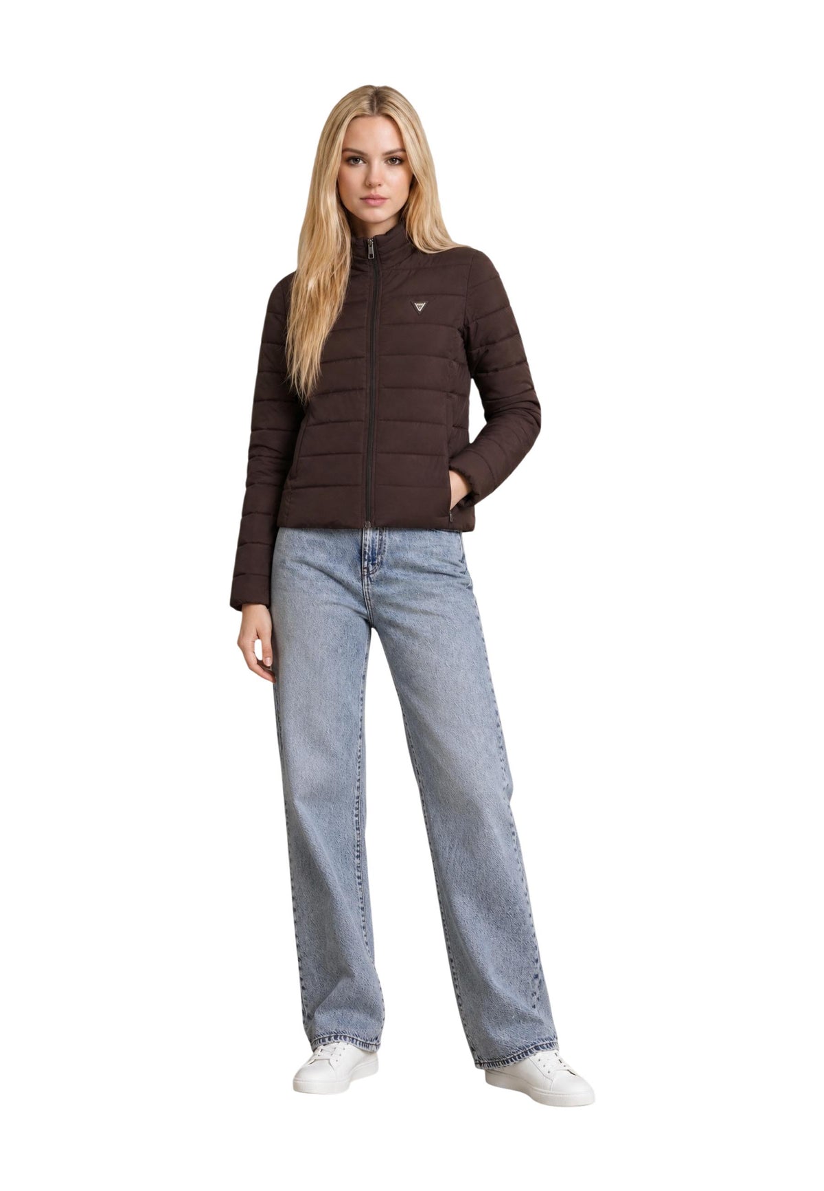 Veste Guess couleur marron — vue 4