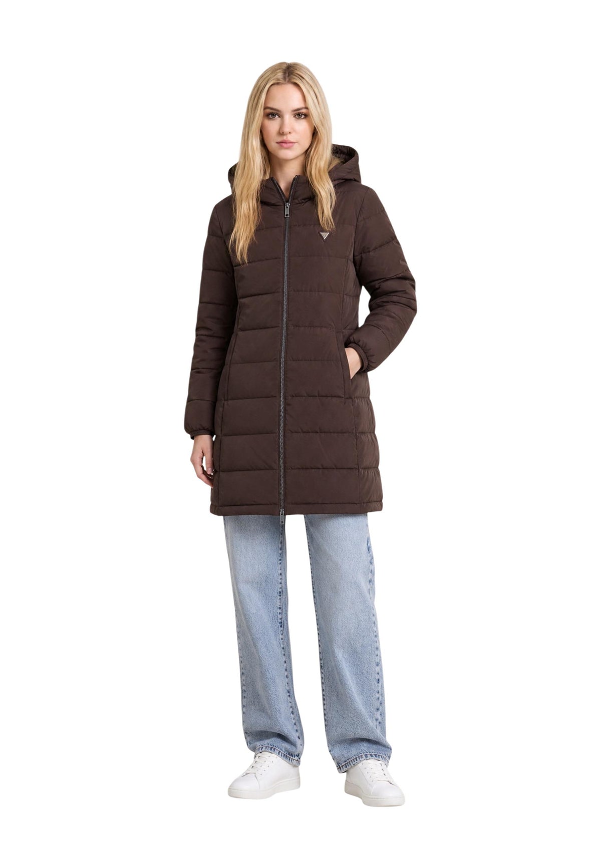Veste Guess couleur marron — vue 5