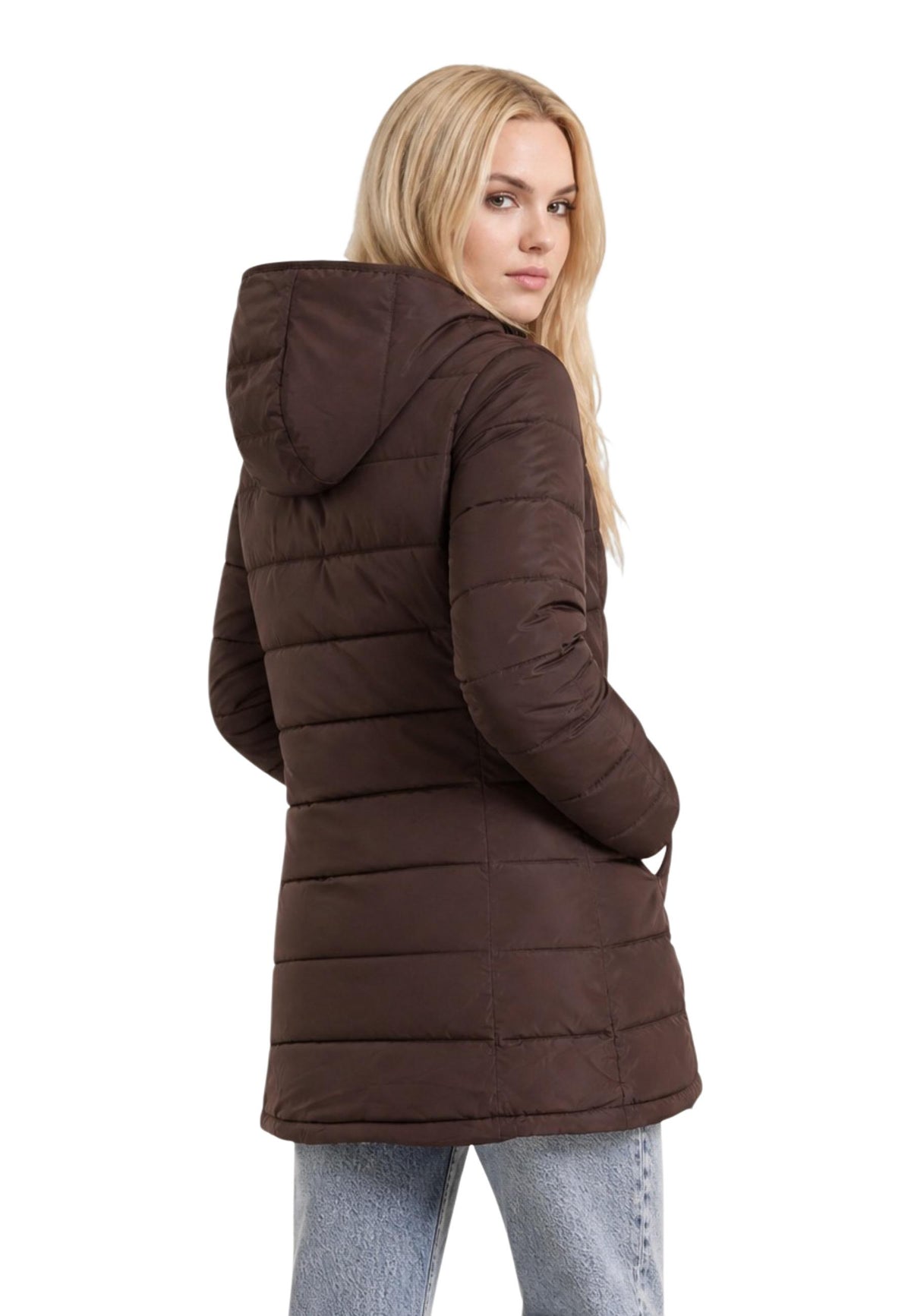 Veste Guess couleur marron — vue 4