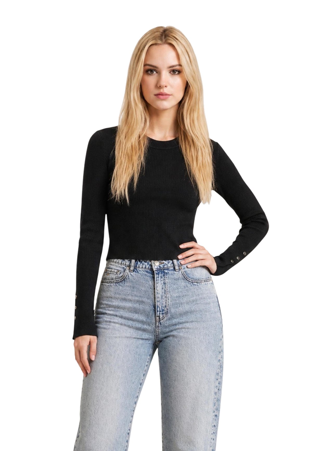 Pull Guess couleur noir