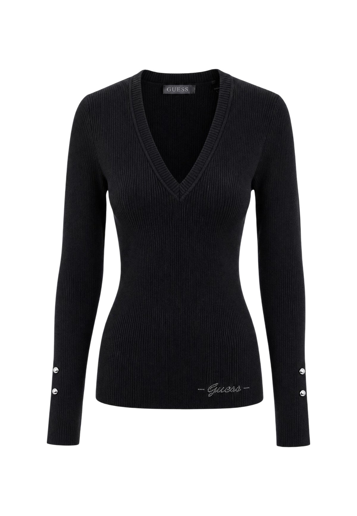 Pull Guess couleur noir — vue 5