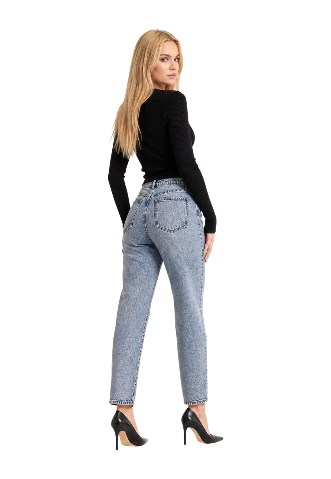 Pull Guess couleur noir — vue 4