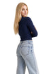Pull Guess couleur bleu — vue 3