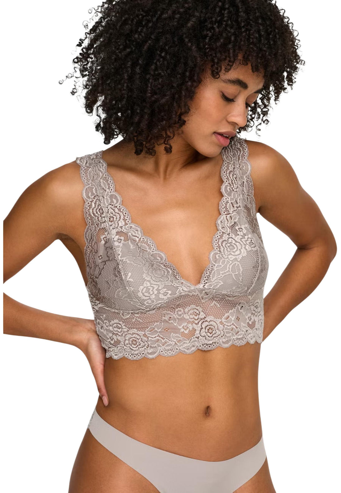 Lingerie Only couleur gris