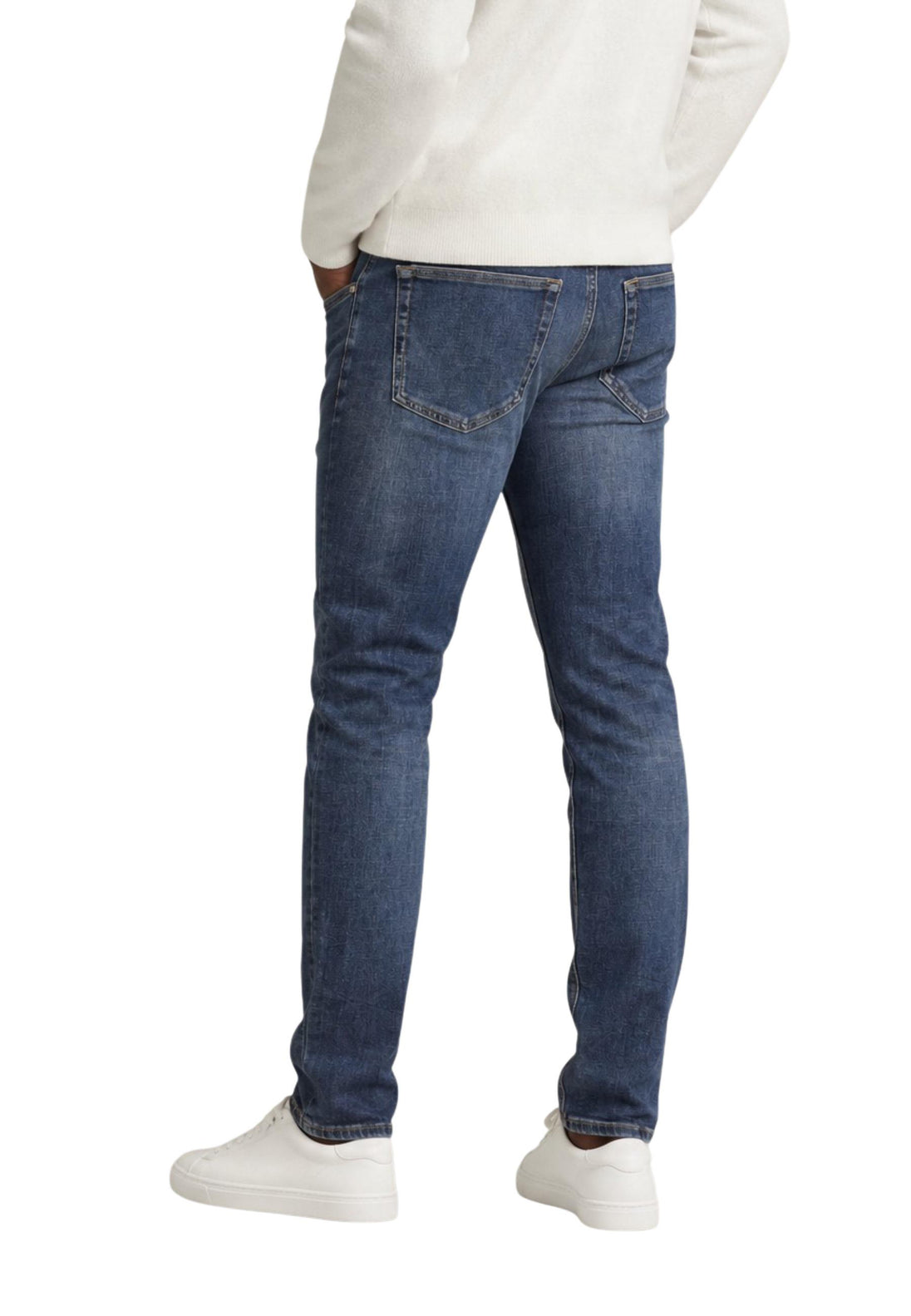 Jean Tommy Hilfiger Jeans couleur bleu — vue 2