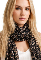 Écharpe Guess couleur marron — vue 2